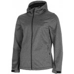 4F softhell jacket NOSH4 SFM001 medium gray melange – Zboží Mobilmania