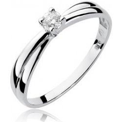 Prsteny Nubis zlatý zásnubní prsten s diamantem W 230W