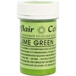 Sugarflair Gelová barva Lime Green 25 g – Zboží Dáma