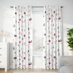 Goldea vánoční bavlněný závěs - české vánoce 280x150 cm – Hledejceny.cz
