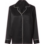 esmara Dámské saténové pyžamo (černá L (44/46)) – Zboží Dáma