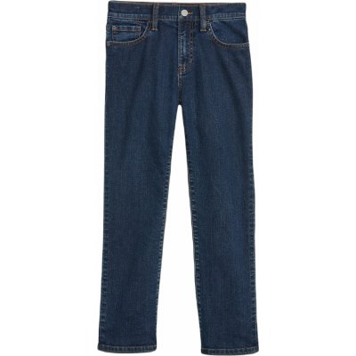 GAP V-Straight chlapecké džíny tmavě modrá – Zbozi.Blesk.cz