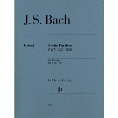 Bach, Johann Sebastian - Sechs Partiten BWV 825-830 – Zboží Mobilmania