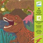 Djeco Vyškrabávací obrázky dinosauři – Zboží Mobilmania