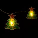 Family LED světelný řetěz s vánočními stromečky, 10 LED, teplá bílá – Hledejceny.cz