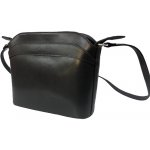 Vera Pelle Malá elegantní kožená dámská kabelka KK 160 černá – Zboží Mobilmania