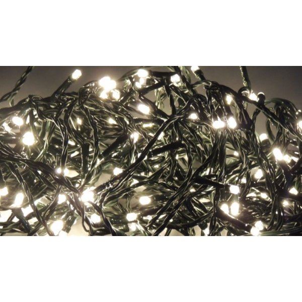 Vánoční dekorace PHILIPS SVĚTELNÝ ŘETĚZ 180 LED studená bílá
