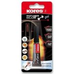 Kores Power Glue Gel 3 x 1 g – HobbyKompas.cz
