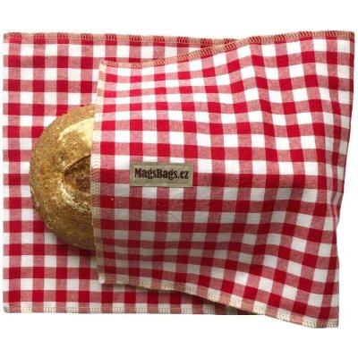 Chlebapsa - červenobílá kostka drobná Magsbags.cz – Sleviste.cz