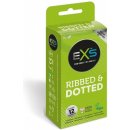 Kondom EXS Comfy Fit Ribbed and Dotted Condoms 12 ks