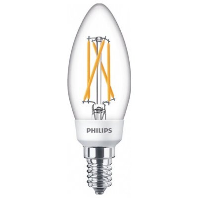 Philips SceneSwitch LED žárovka svíčka B35 E14 40W CL ND 2700K/2500K/2200K 470/180/90Lm – Hledejceny.cz