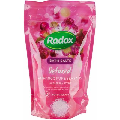 Radox Detoxed sůl do koupele s detoxikačním účinkem 900 g – Zbozi.Blesk.cz