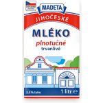 Madeta Jihočeské Trvanlivé plnotučné mléko 3,5% 1 l – Hledejceny.cz