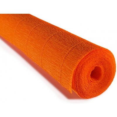Cartotecnica Rossi Krepový papír role 180g (50 x 250cm) - oranžová 20E2