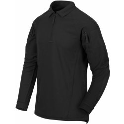 Tričko Helikon-Tex Range polo dlouhý rukáv černá