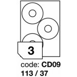 Rayfilm R0100.CD09A samolepící 37/113mm bílé 100 listů – Zboží Dáma