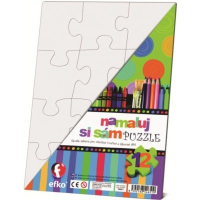 Efko Namaľuj si sám Puzzle obdĺžnik