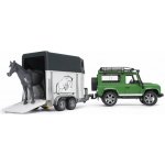 Bruder 2592 Auto Land Rover přepravní s koněm – Sleviste.cz