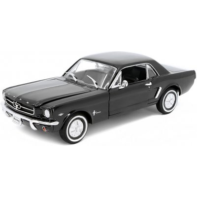 Welly Ford Mustang Coupe 1964 černý 1:2 1:24 – Zbozi.Blesk.cz