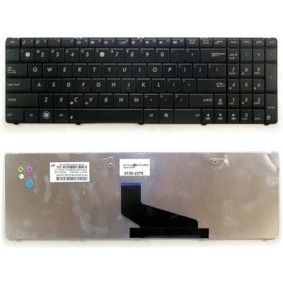 klávesnice Asus K53 K73 X53 černá US – Zboží Mobilmania