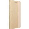 Pouzdro a kryt na mobilní telefon Samsung Forcell SENSITIVE Book case Samsung Galaxy A35 5G gold 599376