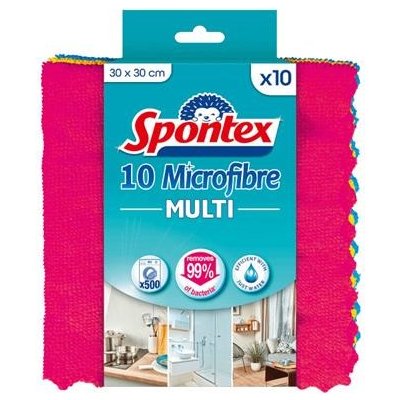 Spontex Multi mikro utěrky 30 x 30 cm 10 ks – Zboží Dáma
