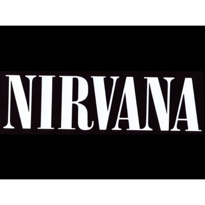 Zádovka NIRVANA nápis – Zboží Dáma