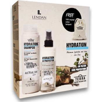Lendan Terra Hydration šampón 300 ml a bezoplachový kondicionér 200 ml pro hydrataci vlasů