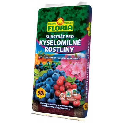 Agro CS Floria Substrát pro kyselomilné rostliny 50 l – Hledejceny.cz