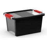 KIS Úložný box Bi Box S 11 l černý – Zboží Mobilmania