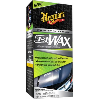 Meguiar's 3-in-1 Wax 473 ml – Zboží Mobilmania