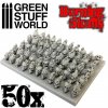 Příslušenství ke společenským hrám Dekorace Green Stuff World: Resin Burning Skulls