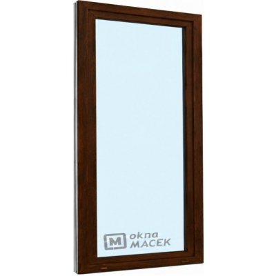 Kömmerling balkonové dveře 70 AD OS levé tmavý dub/tmavý dub 90 x 210 cm jednostranná klika + madýlko + PVC rám – Hledejceny.cz