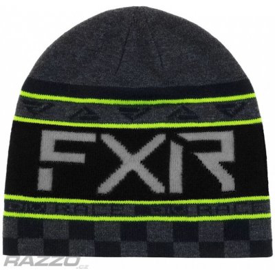 Pánský kulich FXR Race Division Beanie Charcoal Heather Hi Vis Dospělá – Hledejceny.cz