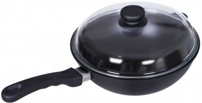 AMT Gastroguss Wok titanový 28 cm x 9 cm 3.0 l