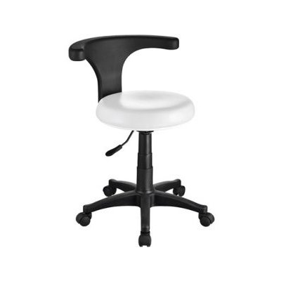 Weelko kosmetický taburet Ergo 1028 židle bílá – Zboží Dáma