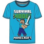 Fashion UK tričko krátký rukáv Minecraft Survival Mode – Zbozi.Blesk.cz