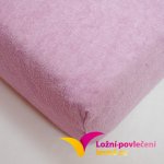Adéla froté prostěradlo růžové 160x200 – Hledejceny.cz