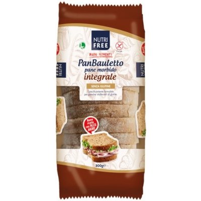 PanBauletto integrale bezlepkový chléb Nutrifree Nutrifree NFPAN238 300 g