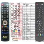 Dálkový ovladač General Telefunken 19LED400PVR, 22LED401PVR, 24LED402PVR, 26LED403PVR, 32LHD302PVR, 32LED404PVR – Zboží Živě