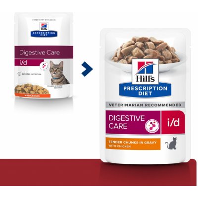 Hill's Prescription Diet I/D AB Chicken 12 x 85 g – Hledejceny.cz