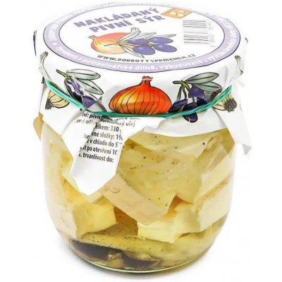 Dobrotyspribehem.cz Nakládaný pivní sýr 385 g – Zboží Dáma