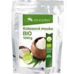 Zdravý den Mouka kokosová Bio raw 1 kg – Zboží Dáma