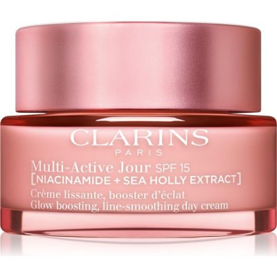 Clarins Multi-Active Day cream SPF 15 vyhlazující a rozjasňující krém 50 ml – Zboží Mobilmania