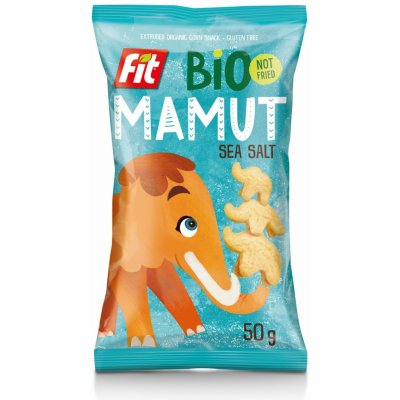 FIT Snack BIO MAMUT solený 50 g – Zboží Dáma