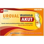 Walmark Uroval Manosa Akut 20 tablet – Hledejceny.cz