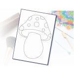 Radost v písku Šablona na pískování muchomůrka A6 – Hledejceny.cz