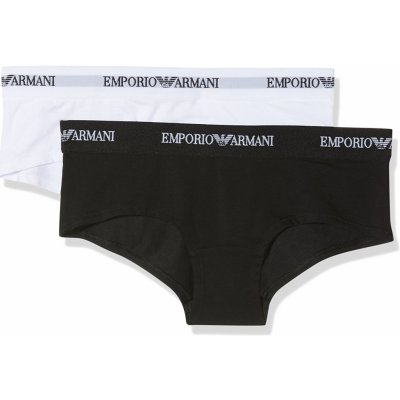 Emporio Armani Kalhotky 2pcs 163263 CC317 00911 černobílá – Zboží Mobilmania