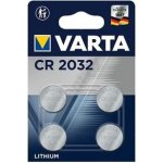 Varta CR 2032 Baterie 4ks 4008496992973 – Zboží Živě