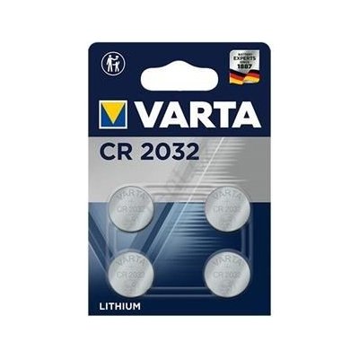 Varta CR 2032 Baterie 4ks 4008496992973 – Zbozi.Blesk.cz